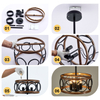 Farmhouse Rustic Wood Chandelier