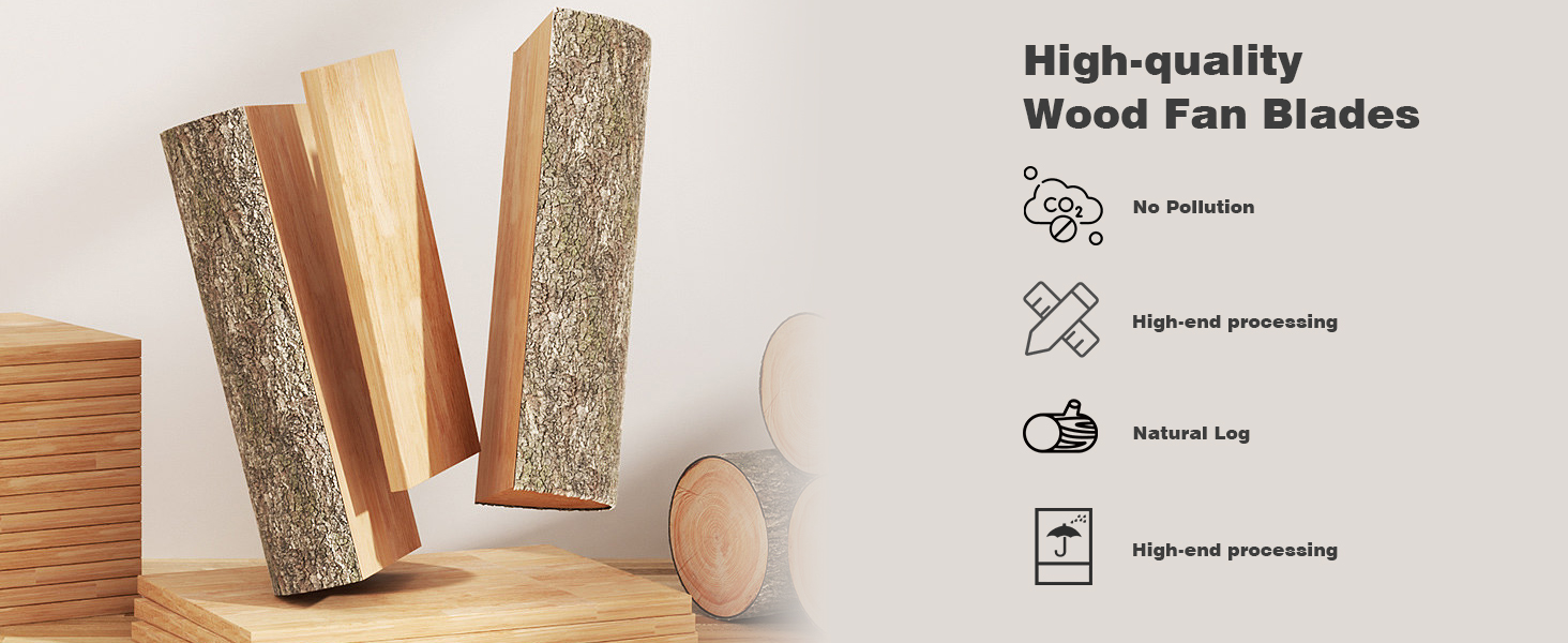 High-quality Wood Fan Blades