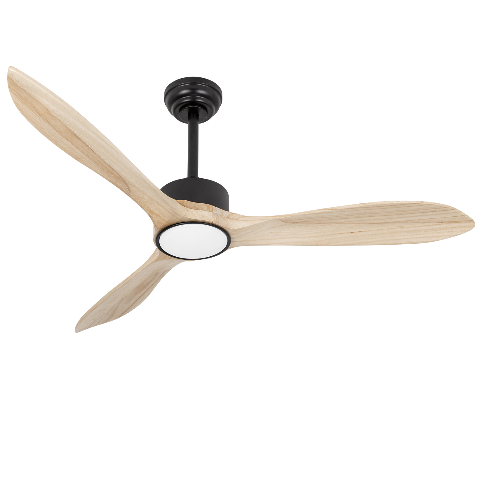 Wooden ceiling fan light