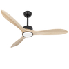 LED 52in Wood Outdoor Ceiling Fans