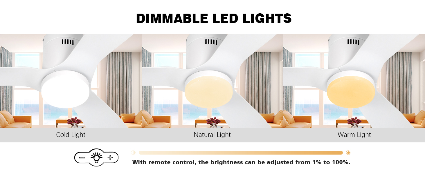 22W Dimmable LED Light